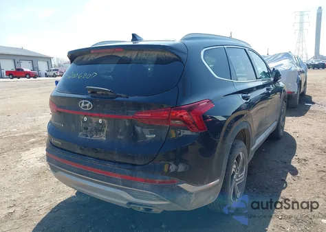 2021 Hyundai Santa Fe Sel z USA, uszkodzony, nr VIN 5NMS2DAJ9MH314611